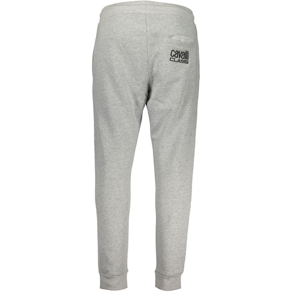 Cavalli Class Graue Baumwollhose