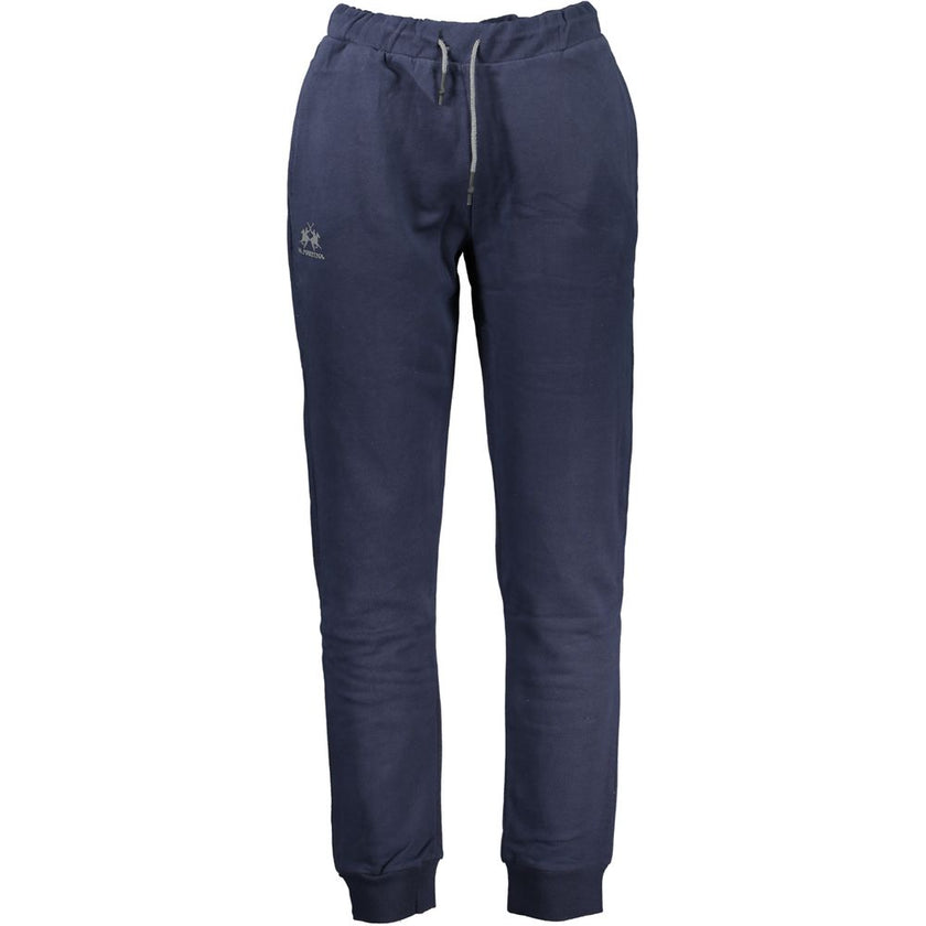 La Martina Blaue Baumwoll-Sweatpants für Herren