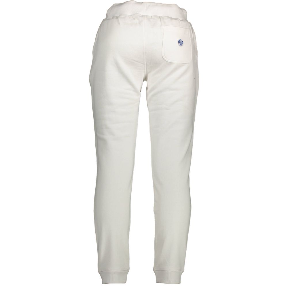 North Sails Weiße Herren-Sweatpant aus Baumwolle