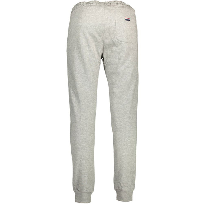 U.S. POLO ASSN. Graue Baumwollhose