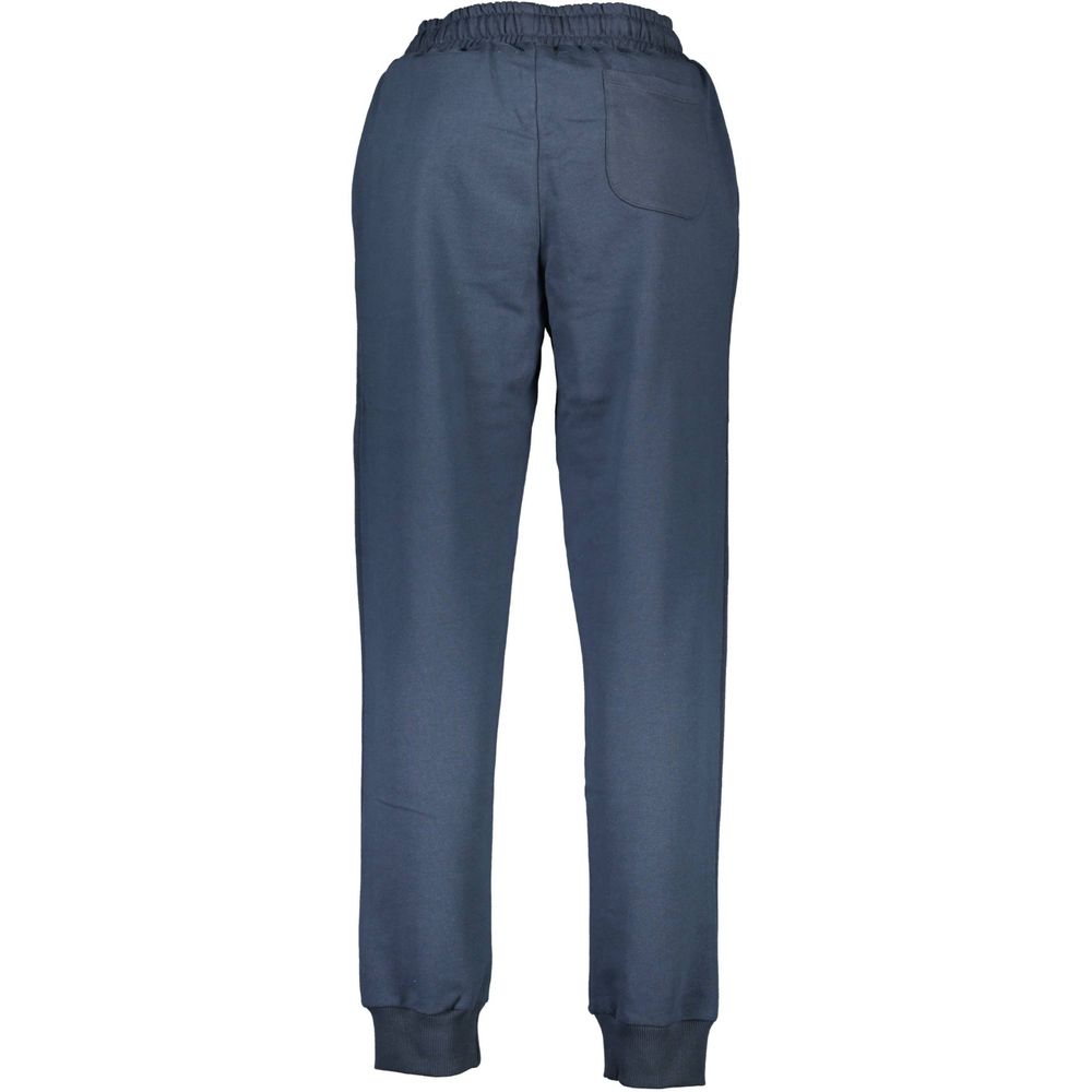 La Martina Blaue Baumwollhose