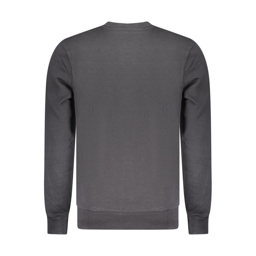 North Sails Schwarzer Baumwoll-Herren-Sweatshirt