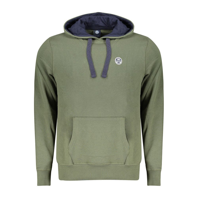 North Sails Verde Baumwoll-Sweatshirt für Herren