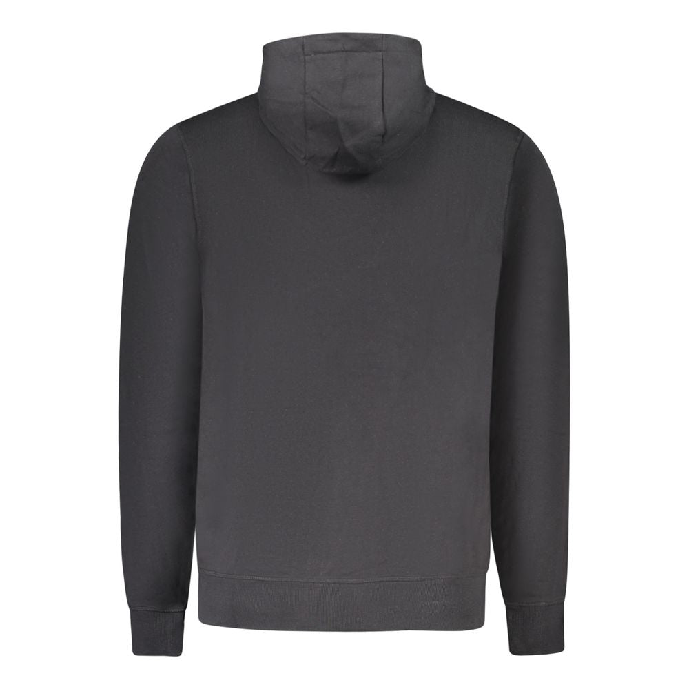 North Sails Schwarzer Baumwoll-Herren-Sweatshirt