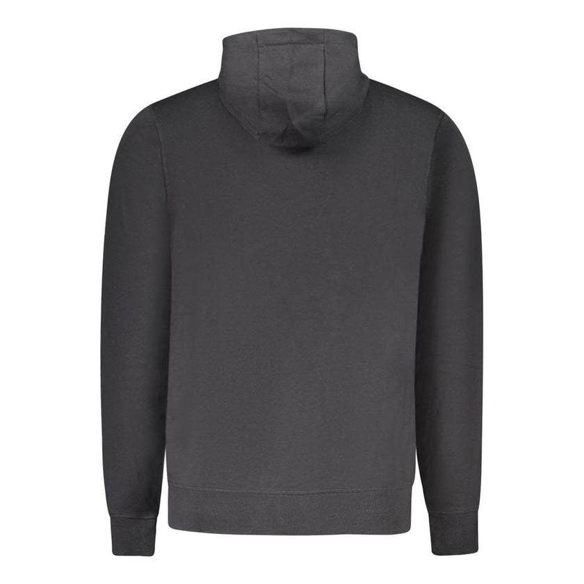 North Sails Schwarzer Baumwoll-Herren-Sweatshirt