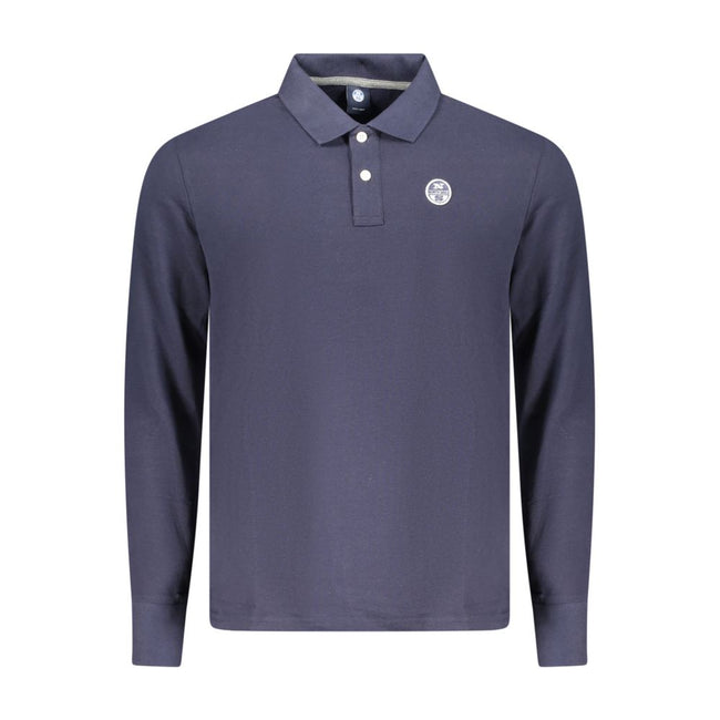 North Sails Blaues Baumwoll-Poloshirt für Herren