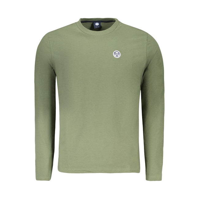 North Sails Verde Baumwoll-T-Shirt für Herren