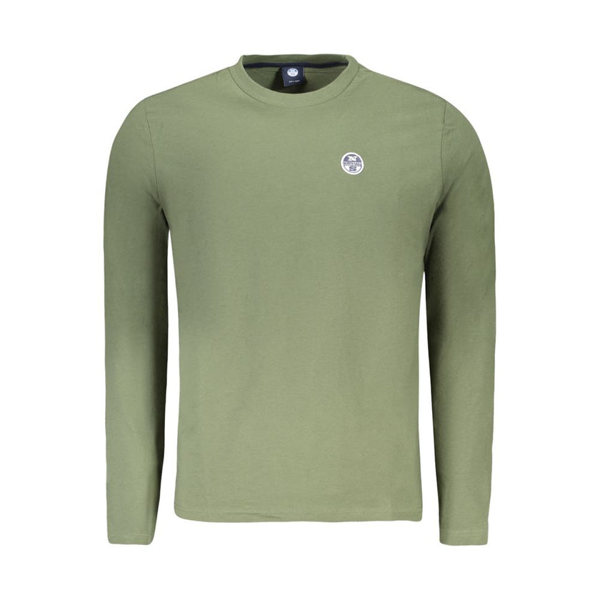 North Sails Verde Baumwoll-T-Shirt für Herren