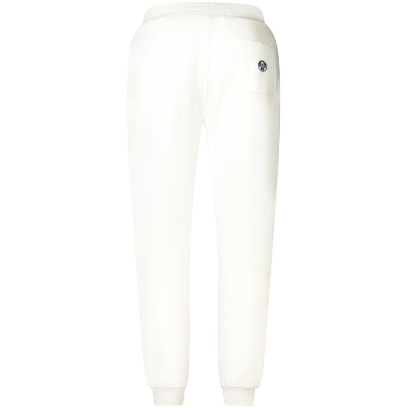 North Sails Bianco Baumwoll-Sweatpant für Herren