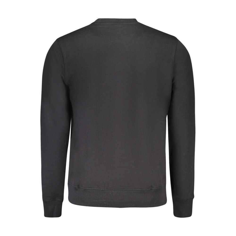 North Sails Schwarzer Baumwoll-Herren-Sweatshirt
