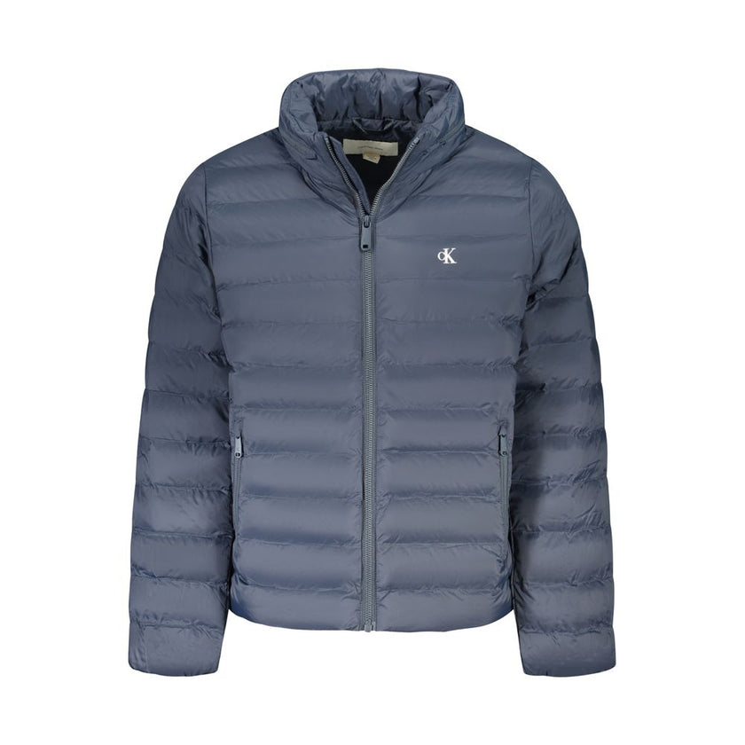 Calvin Klein Blu Poliammide Herrenjacke