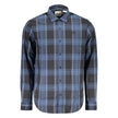Timberland Herrenhemd aus blauer Baumwolle