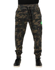 Dolce & Gabbana Multicolor Camouflage Baumwolle Herren Jogger Hose