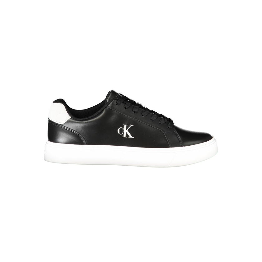 Calvin Klein Schwarzer Sneaker aus Polyurethan für Herren