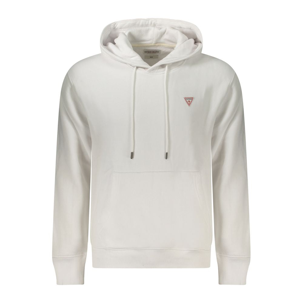 Guess Jeans Weißes Baumwoll-Sweatshirt