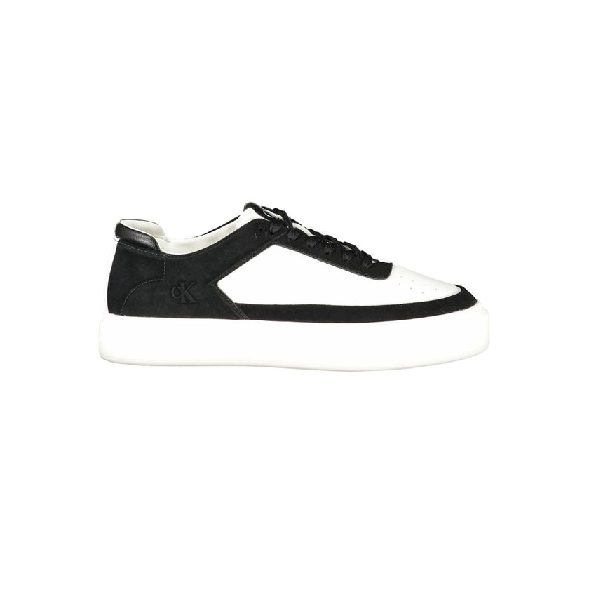 Calvin Klein Bianco Polyurethane Herren Sneaker