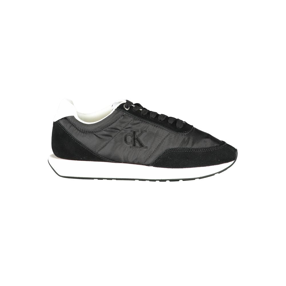Calvin Klein Schwarzer Damen-Sneaker aus Polyester