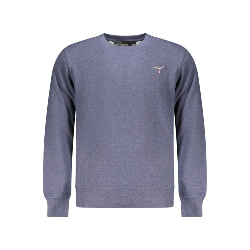 Accademia Militare Baumwoll-Sweatshirt in Blau