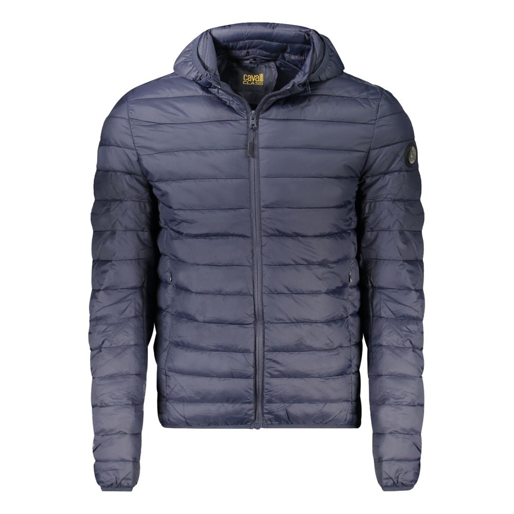 Cavalli Class Blue Polyester Men's Jacket