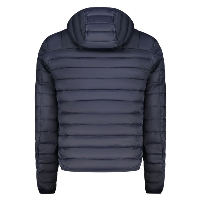 Cavalli Class Blu Polyester Herrenjacke
