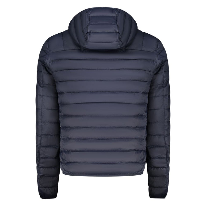 Cavalli Class Blu Polyester Herrenjacke