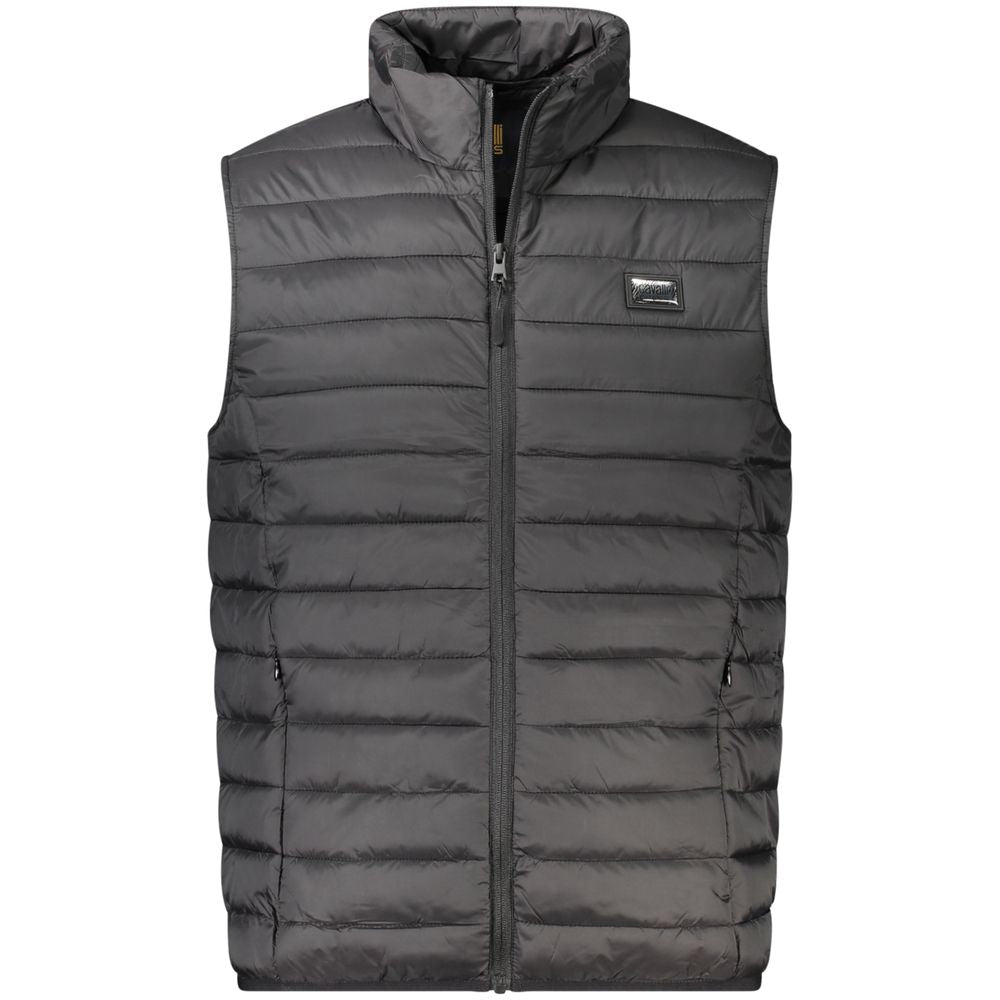 Cavalli Class Schwarze Polyester-Jacken & Mantel