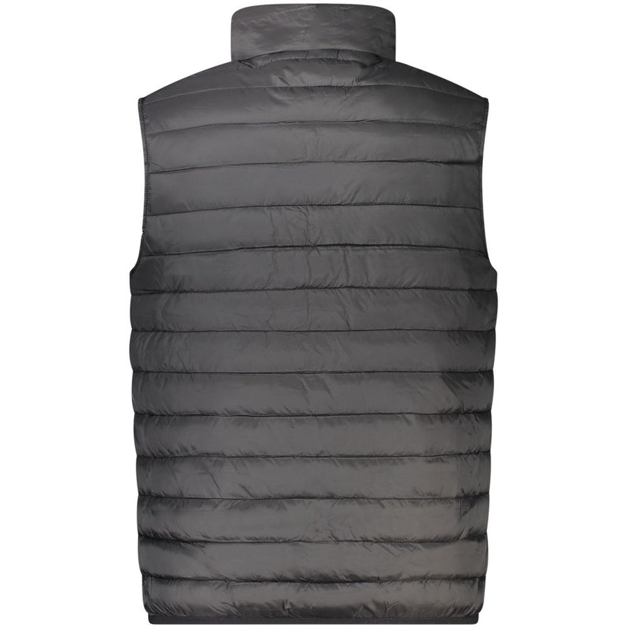 Cavalli Class Black Polyester Jackets & Coats