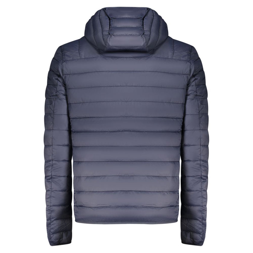 Cavalli Class Blu Polyester Herrenjacke