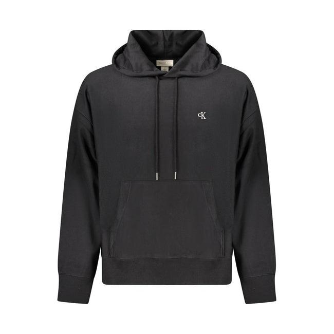 Calvin Klein Schwarzer Baumwoll-Herren-Sweatshirt