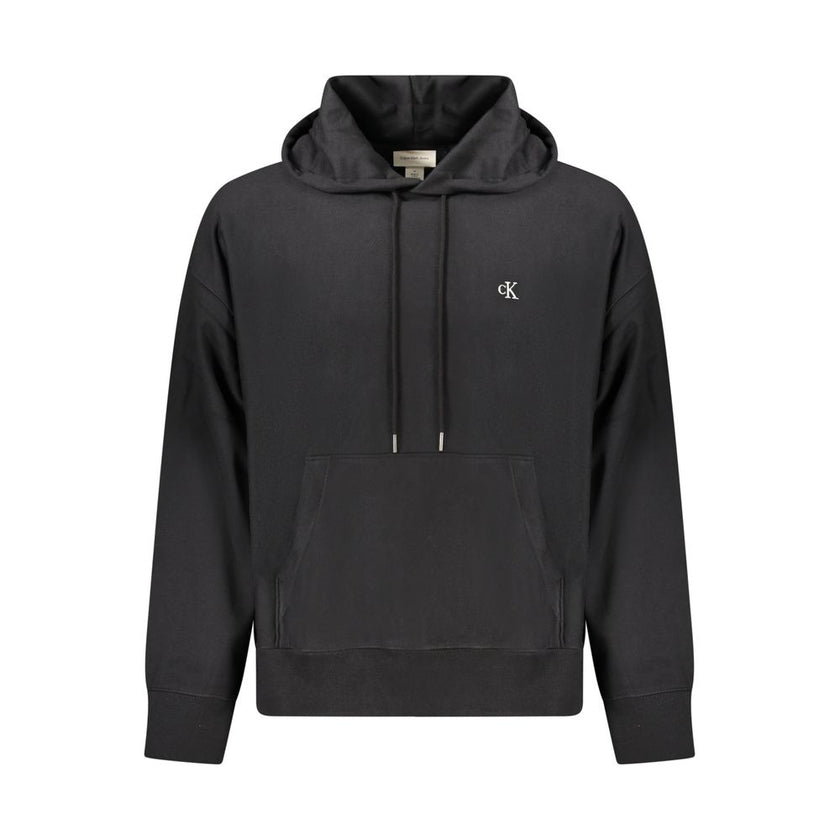 Calvin Klein Schwarzer Baumwoll-Herren-Sweatshirt