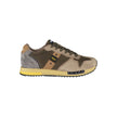 Blauer Grüner Polyester-Sneaker