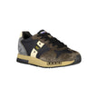 Blauer Herren-Sneaker aus Polyurethan