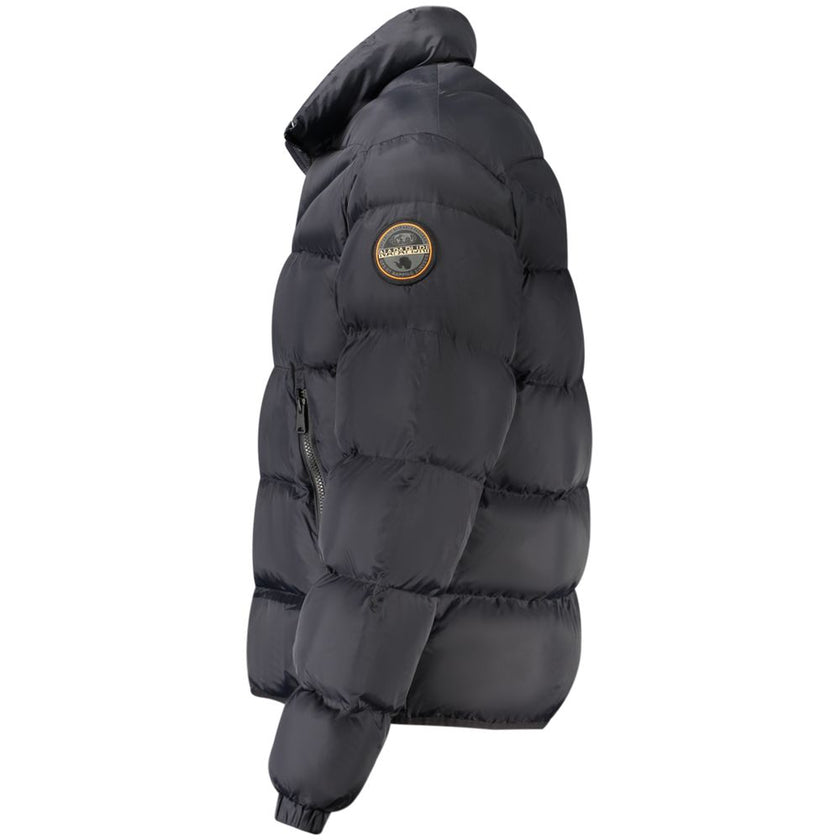 Napapijri Schwarze Herrenjacke aus Polyamid