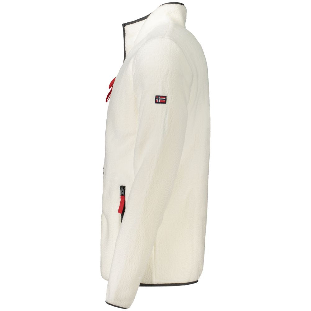 Norway 1963 Weißes Sweatshirt aus Polyester für Herren
