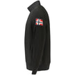 Norway 1963 Schwarzes Herren-Sweatshirt aus Polyester