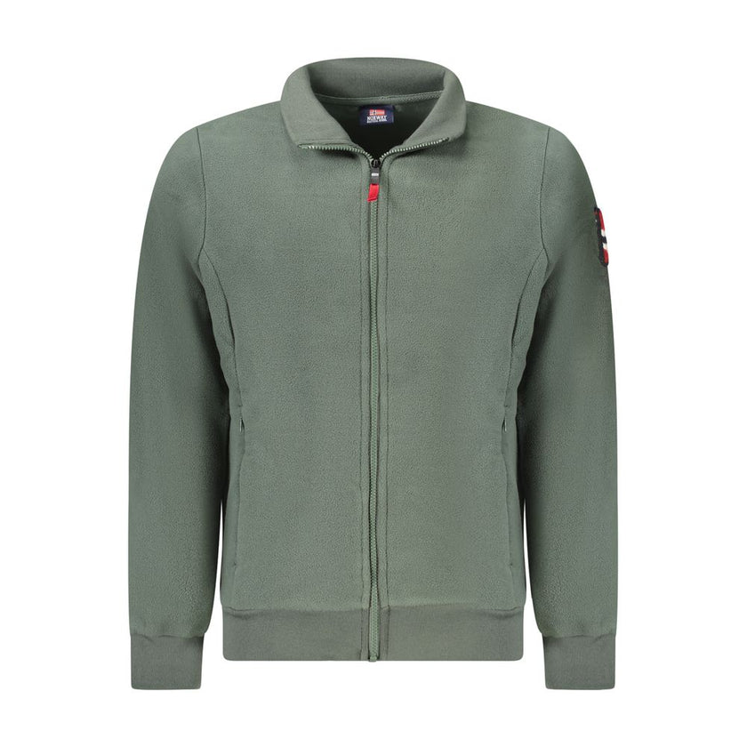 Norway 1963 Verde Polyester Herren-Sweatshirt