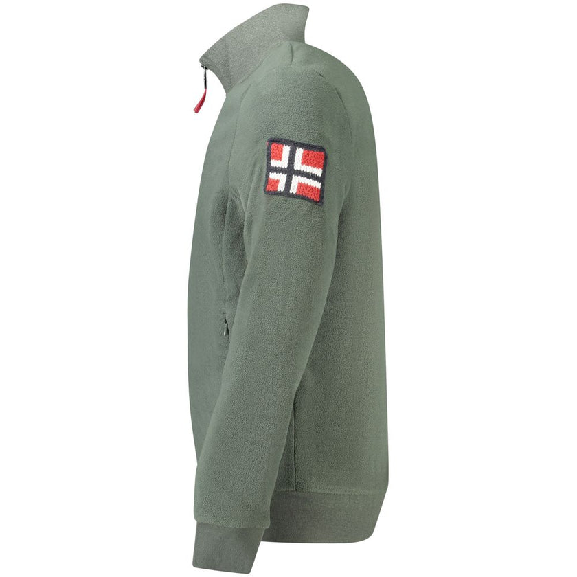 Norway 1963 Verde Polyester Herren-Sweatshirt
