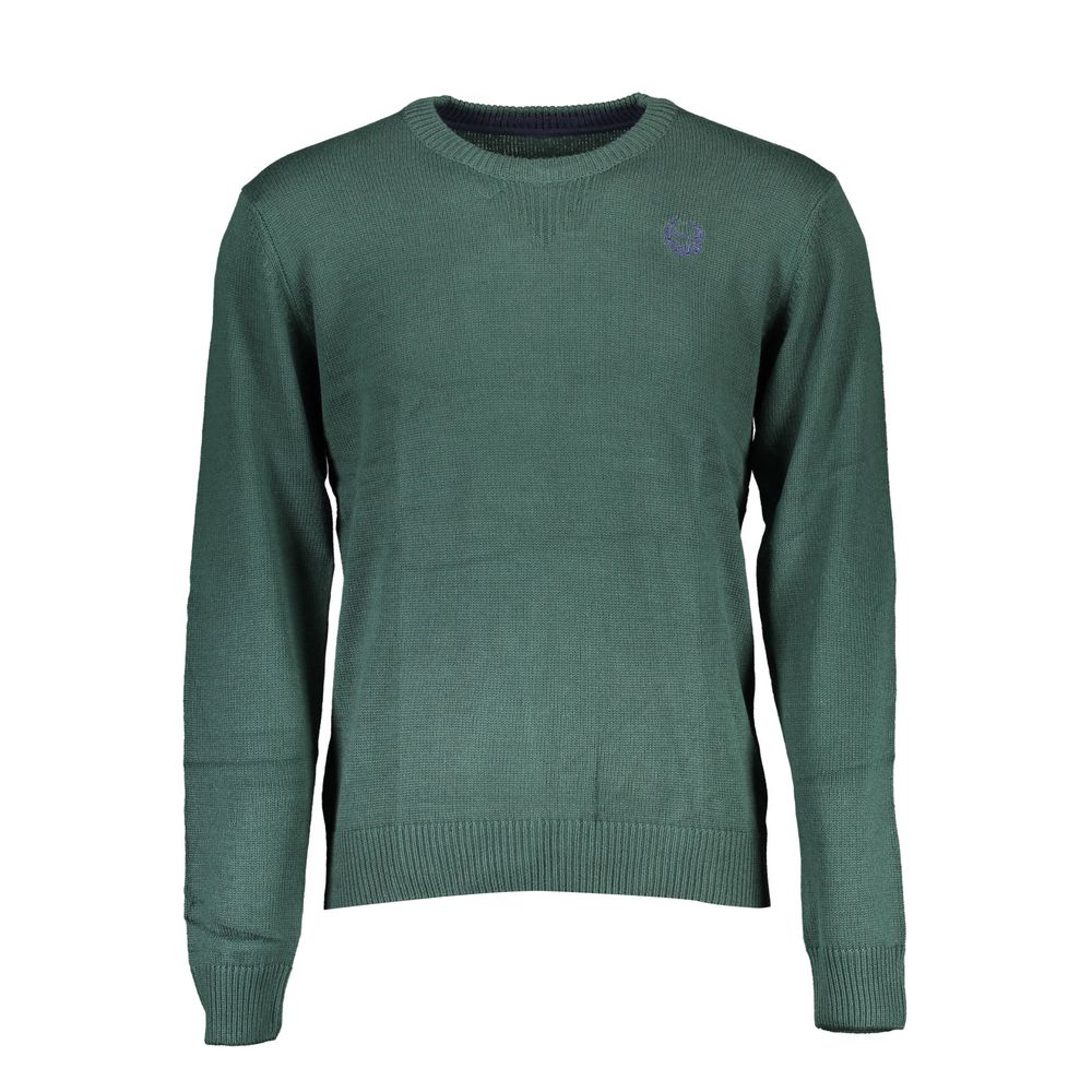 Gianmarco Venturi Verde Baumwollpullover für Herren