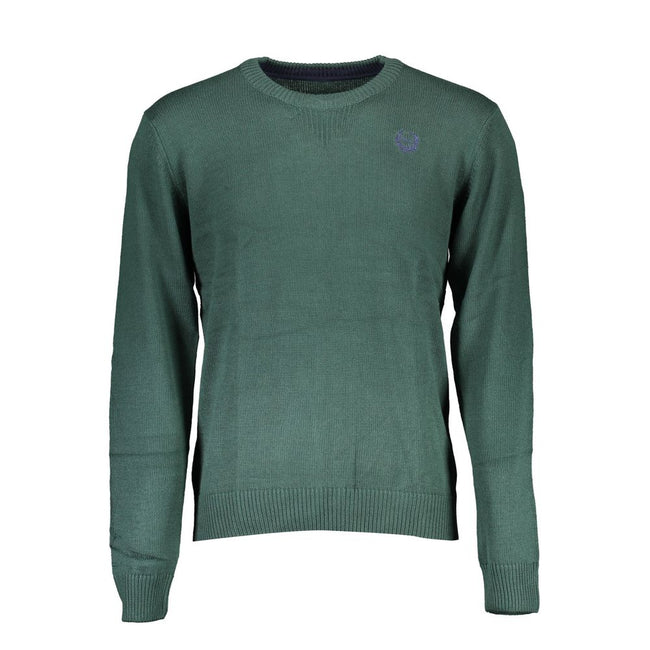 Gianmarco Venturi Verde Baumwollpullover für Herren