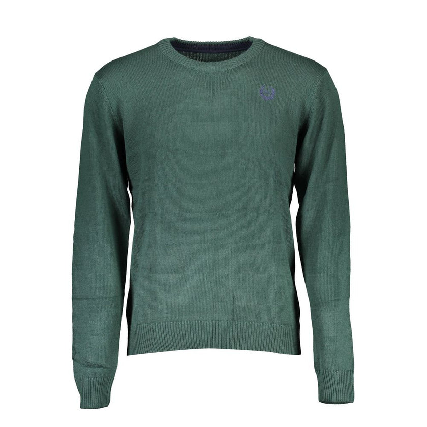 Gianmarco Venturi Verde Baumwollpullover für Herren