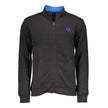 Gianmarco Venturi Schwarzes Herren-Sweatshirt aus Polyester