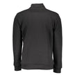 Gianmarco Venturi Schwarzes Herren-Sweatshirt aus Polyester
