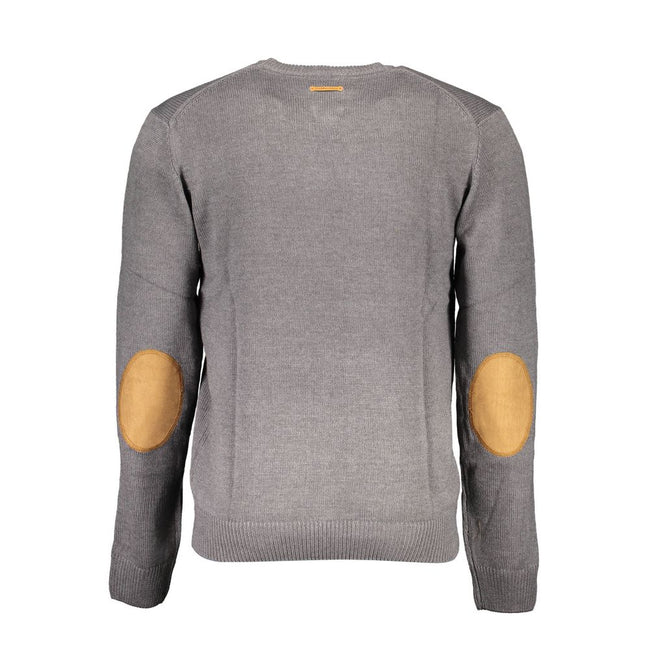 Gianmarco Venturi Grigio Baumwollpullover für Herren
