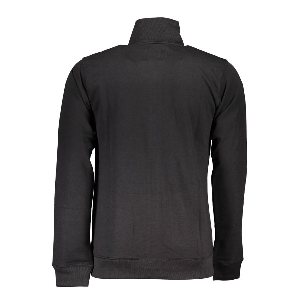 Gianmarco Venturi Schwarzer Baumwoll-Sweatshirt