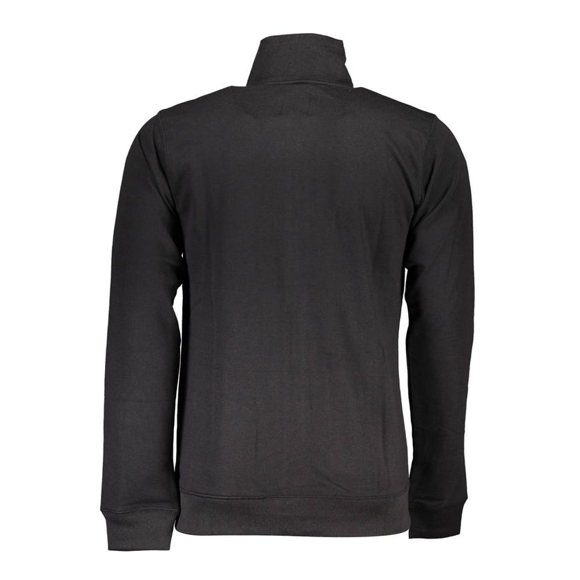 Gianmarco Venturi Schwarzer Baumwoll-Sweatshirt