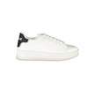 Gaelle Paris Bianco Polyurethan-Sneaker für Herren