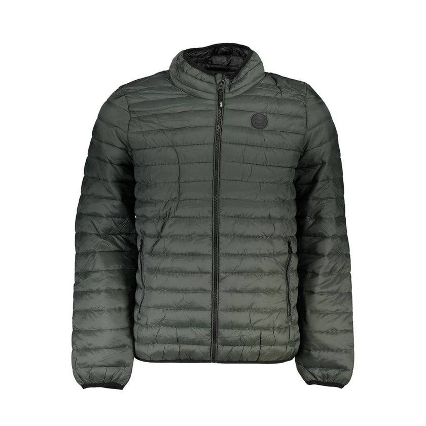 Gianmarco Venturi Herrenjacke aus Verde Poliammide