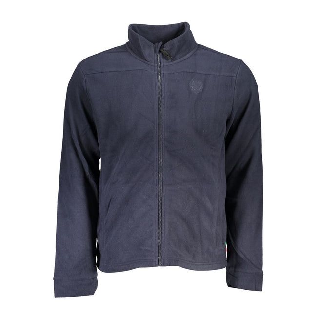 Gianmarco Venturi Blaues Herren-Sweatshirt aus Polyester