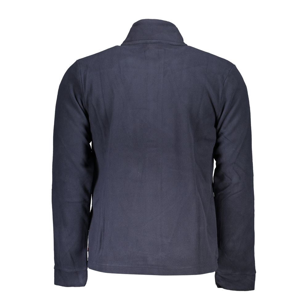 Gianmarco Venturi Blaues Herren-Sweatshirt aus Polyester