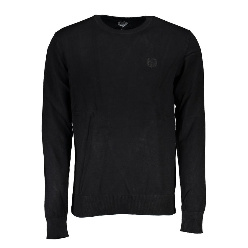 Gianmarco Venturi Schwarzer Nylon-Sweatshirt